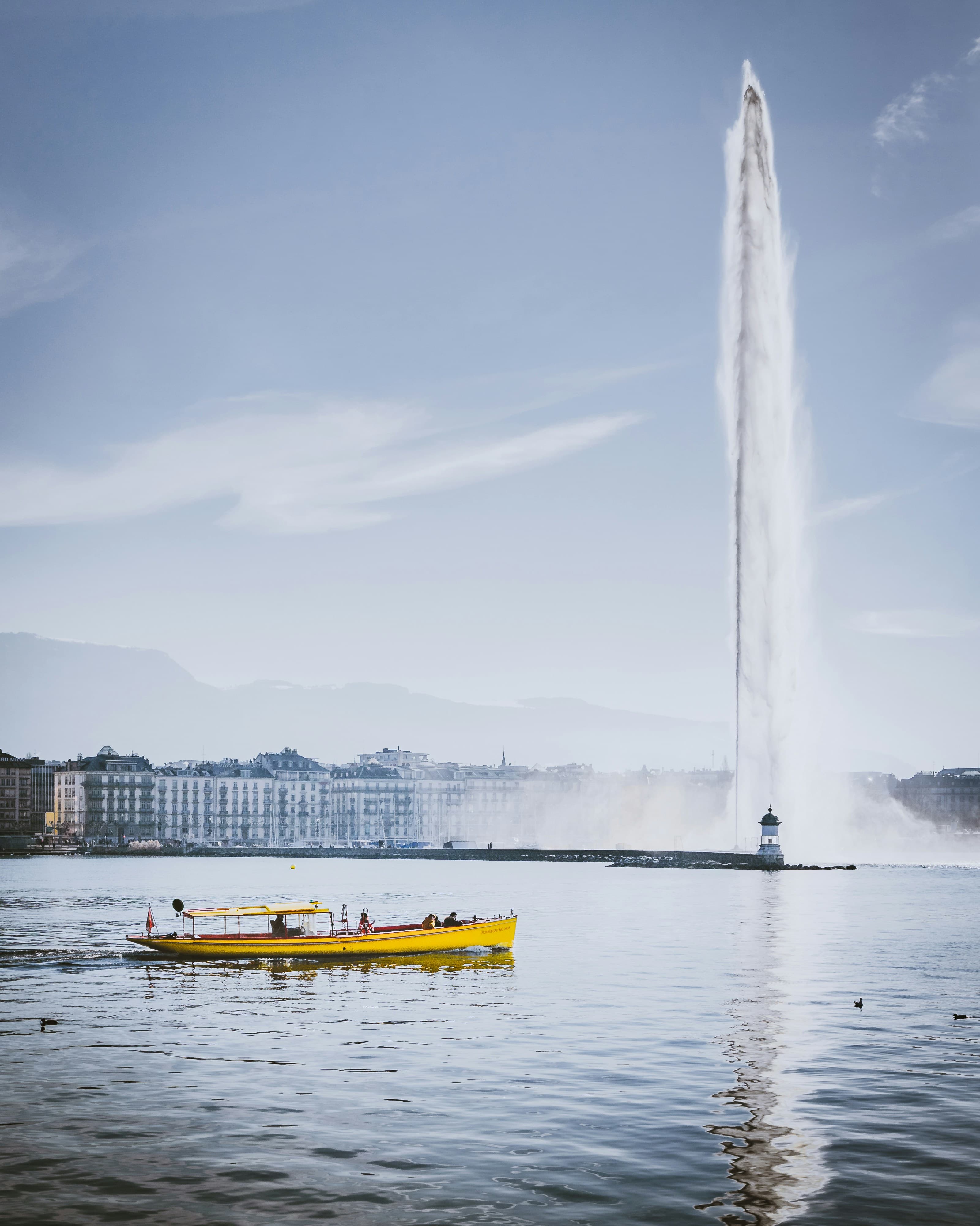 Genève — Lac Léman et Jet d'Eau